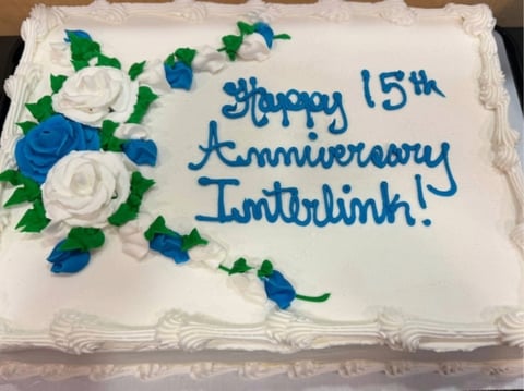 15th Anniversary Cake for Interlink