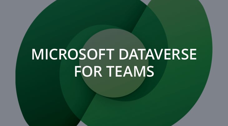 Microsoft Dataverse for Teams