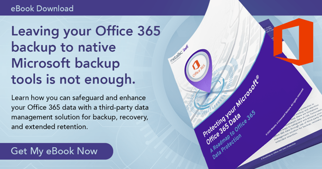 Metallic office 365 Backup Recovery Strategies Social Card