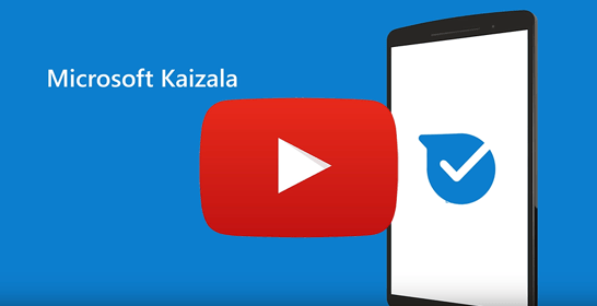 Microsoft Kaizala video