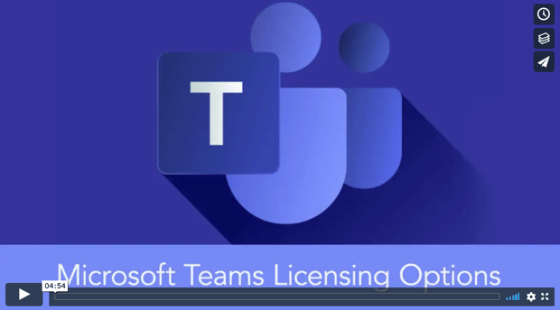 play microsoft teams licensing options
