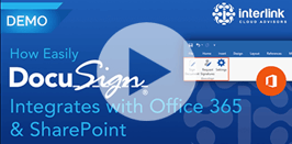 Demo: DocuSign Integrates with O365