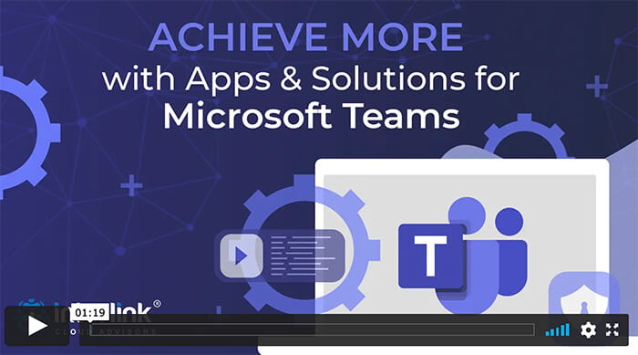 Microsoft Teams Apps solutions view video