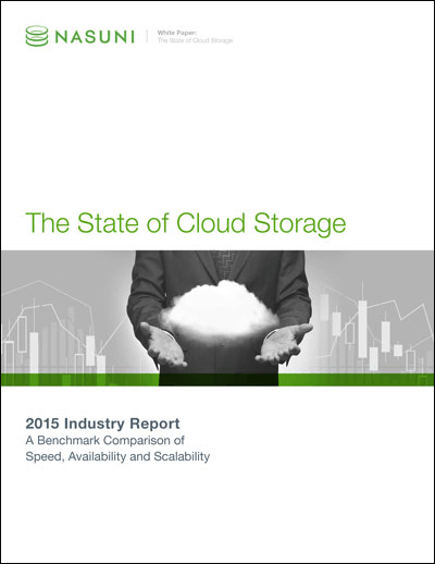 Nasuni 2015 State of Cloud Storage Report Thumb no DS Web
