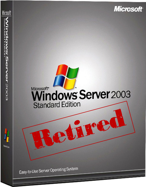 Windows Server 2003 nears its security deadline