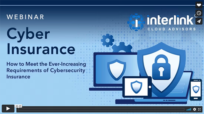 cyber insurance webinar view