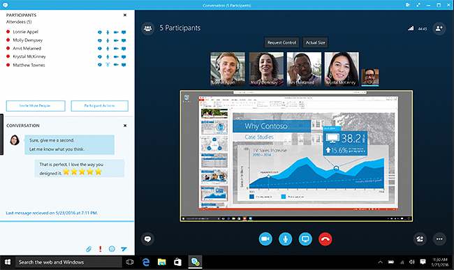 skype for business platform
