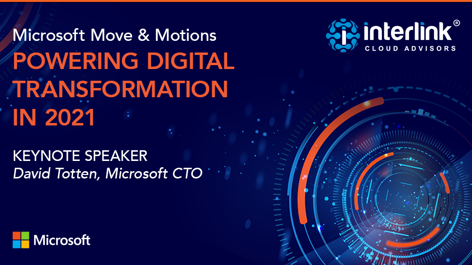 Microsoft Moves & Motions - Powering Digital Transformation In 2021