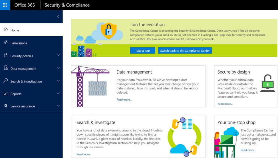 Office 365 Security compliance